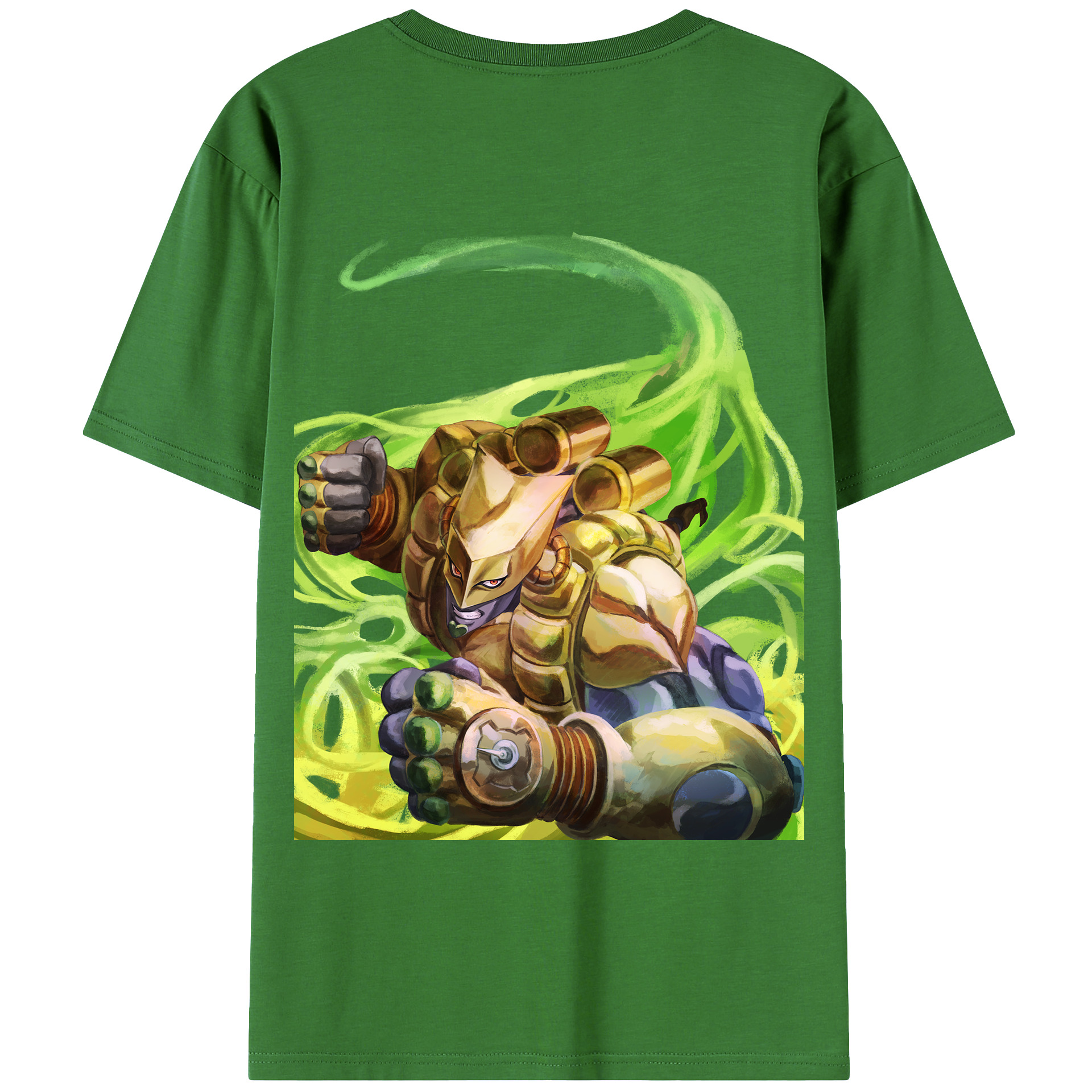 （画像用） ジョジョの奇妙な冒険 ディオ?ブランドー JoJo's Bizarre Adventure Dio Brando レディース半袖Tシャツ(バックプリント)